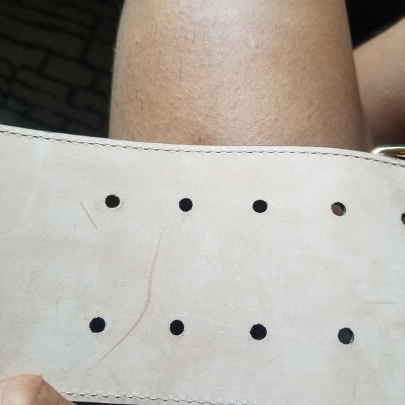 ?️ Black Leather Alexander McQueen Belt